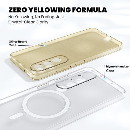 Anti Yellow Magsafe Clear Case for Oneplus Nord Ce 4 Lite