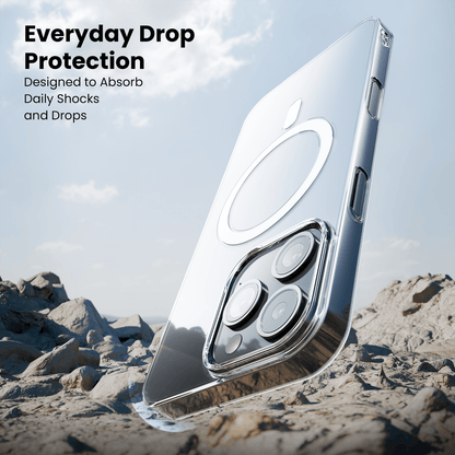 Anti Yellow Magsafe Clear Case for iPhone 16 Pro