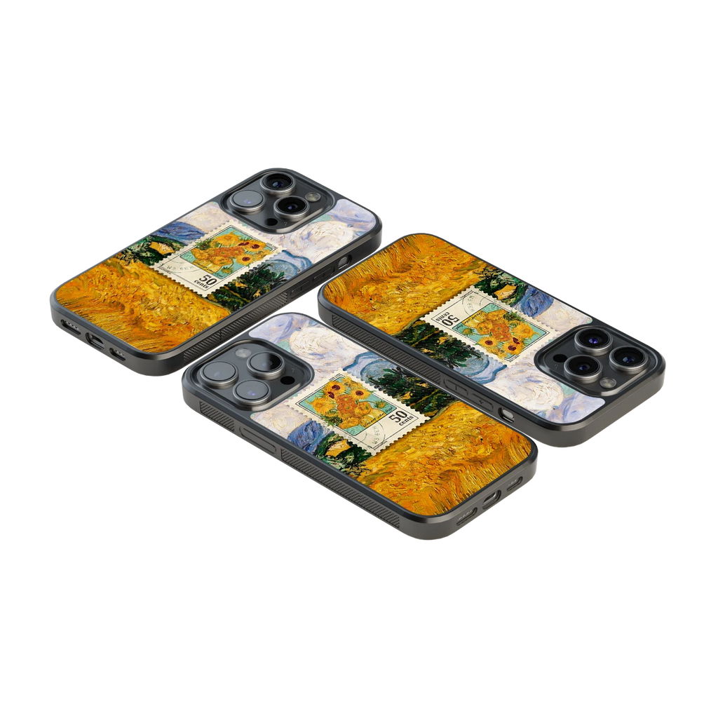 Luxury Glass Back Mobile Cover for iPhone, Samsung Galaxy, OnePlus, Pixel, Redmi & More