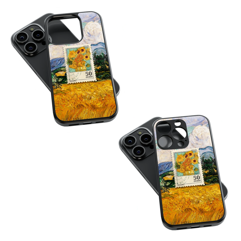 Trendy Glass Back Mobile Case for iPhone, Samsung, Redmi, OnePlus, Google Pixel, Motorola