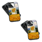 Trendy Glass Back Mobile Case for iPhone, Samsung, Redmi, OnePlus, Google Pixel, Motorola