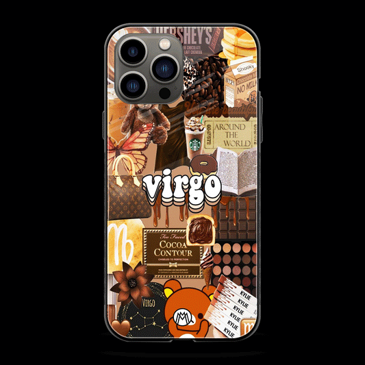 Virgo Aesthetic Collage Phone Cover | Glass Case