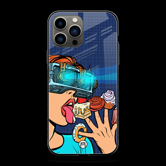 VR Dessert Phone Cover | Glass Case