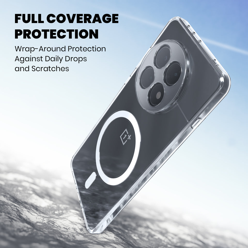 Anti Yellow Magsafe Clear Case for OnePlus 13