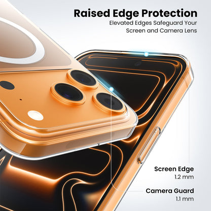 Anti Yellow Magsafe Clear Case for iPhone 17 Pro