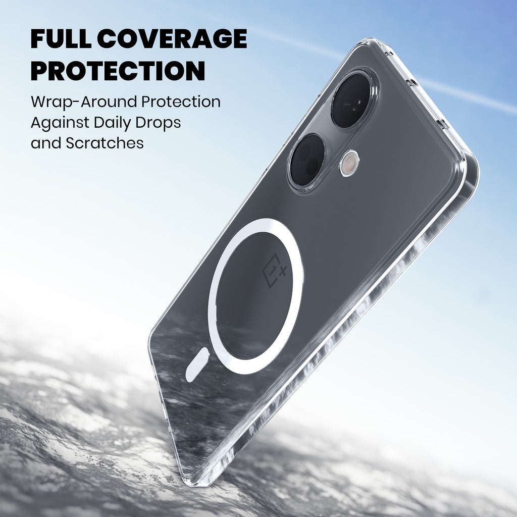 Anti Yellow Magsafe Clear Case for Oneplus Nord 2T 5G