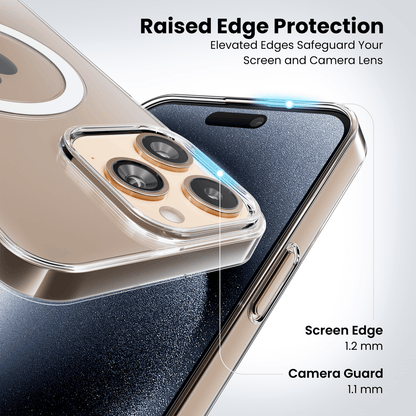 Anti Yellow Magsafe Clear Case for iPhone 16 Pro Max