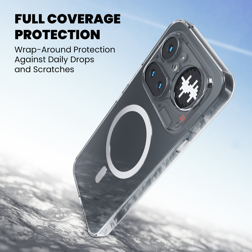 Anti Yellow Magsafe Clear Case for Nothing Phone 4A Pro