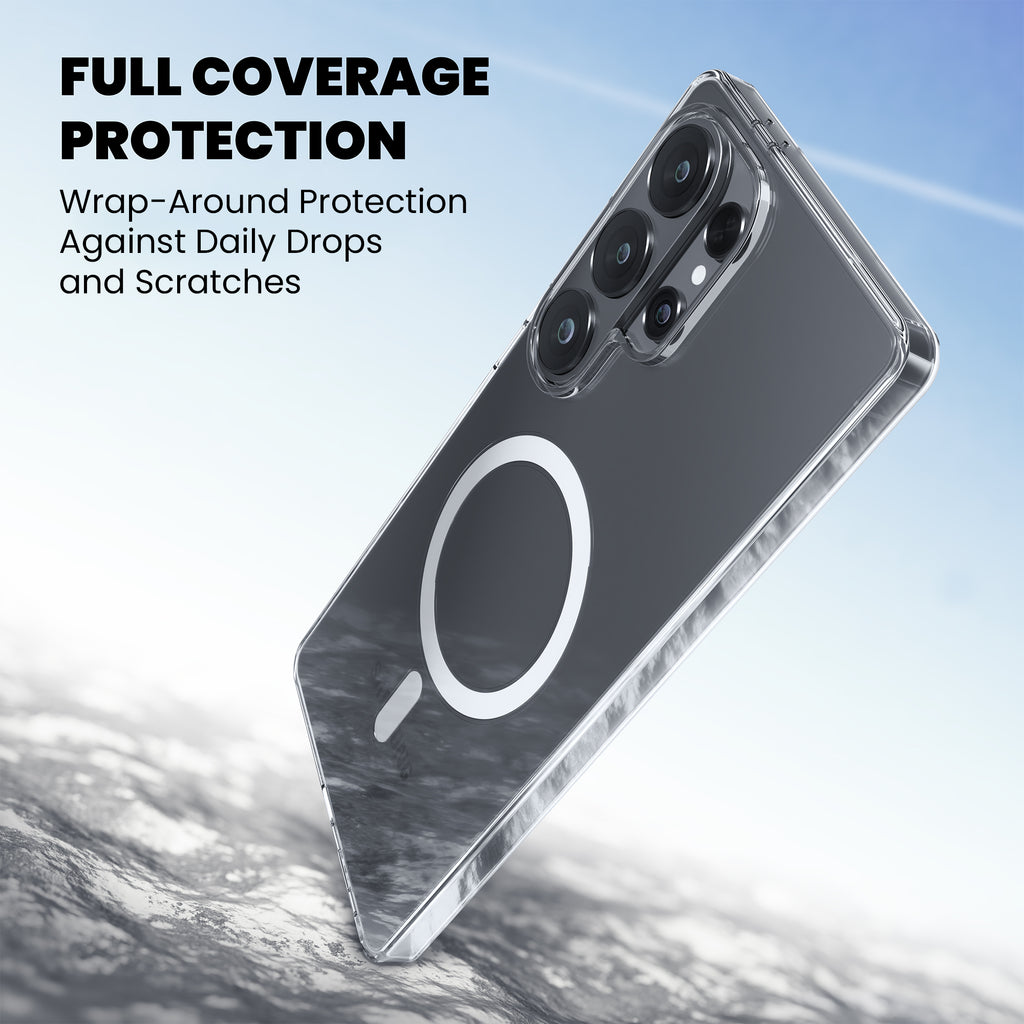 Anti Yellow Magsafe Clear Case for Samsung Galaxy S26 Ultra