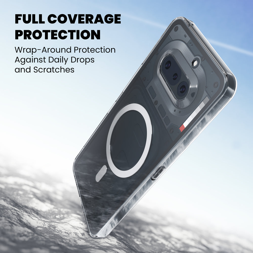 Anti Yellow Magsafe Clear Case for Nothing Phone 4A