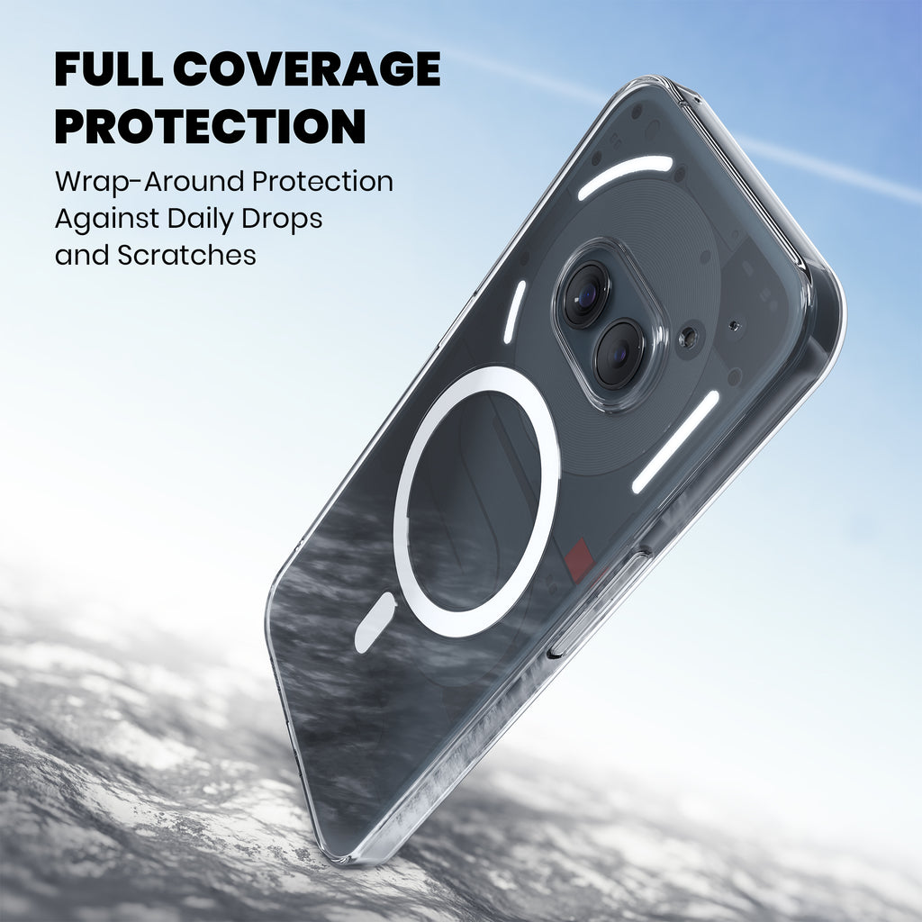 Anti Yellow Magsafe Clear Case for Nothing Phone 2A Plus