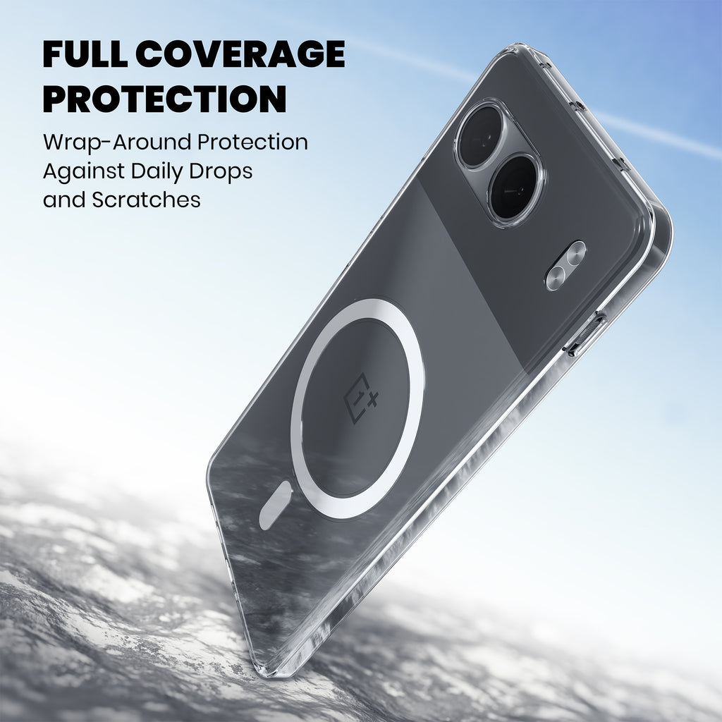 Anti Yellow Magsafe Clear Case for Oneplus Nord 4