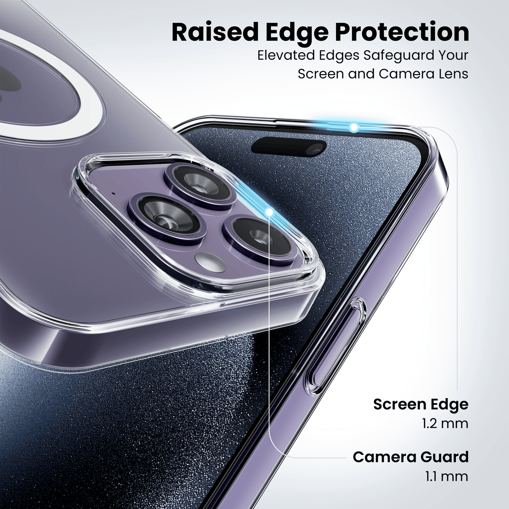 Anti Yellow Magsafe Clear Case for iPhone 14 Pro Max