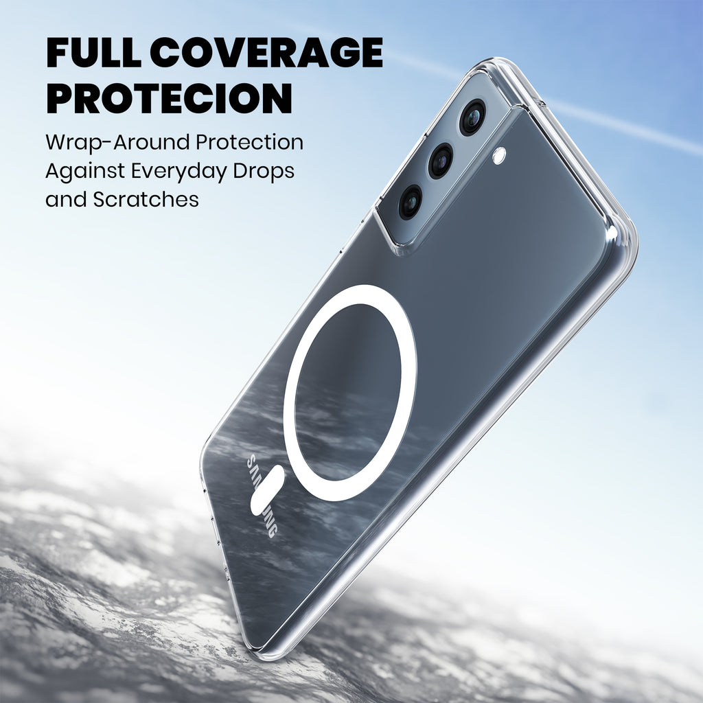 Anti Yellow Magsafe Clear Case for Samsung Galaxy S21
