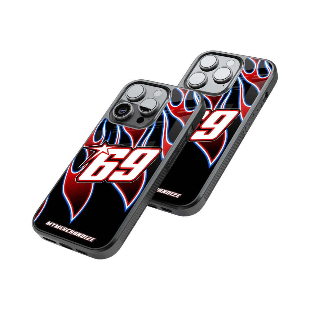 Protective Glass Back Phone Case Compatible with iPhone, Samsung, OnePlus, Pixel & More