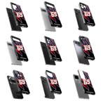 Durable Glass Back Mobile Case for iPhone, Samsung, OnePlus, Google Pixel, Redmi, Vivo, Oppo