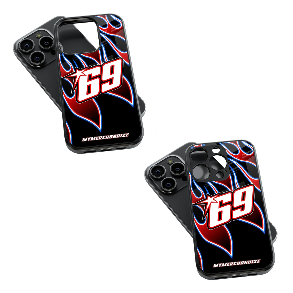 Trendy Glass Back Mobile Case for iPhone, Samsung, Redmi, OnePlus, Google Pixel, Motorola