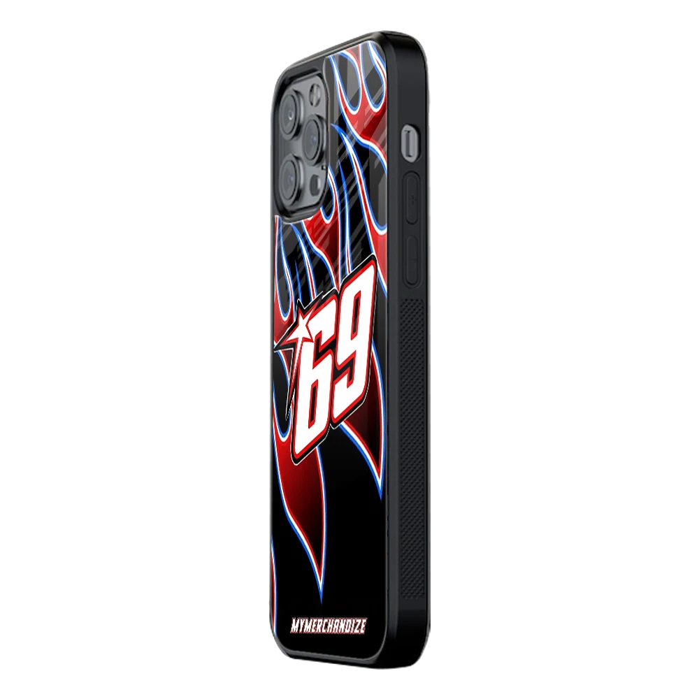 Slim Glass Back Phone Case for Multiple Brands iPhone, Samsung, Redmi, OnePlus, Oppo, Vivo