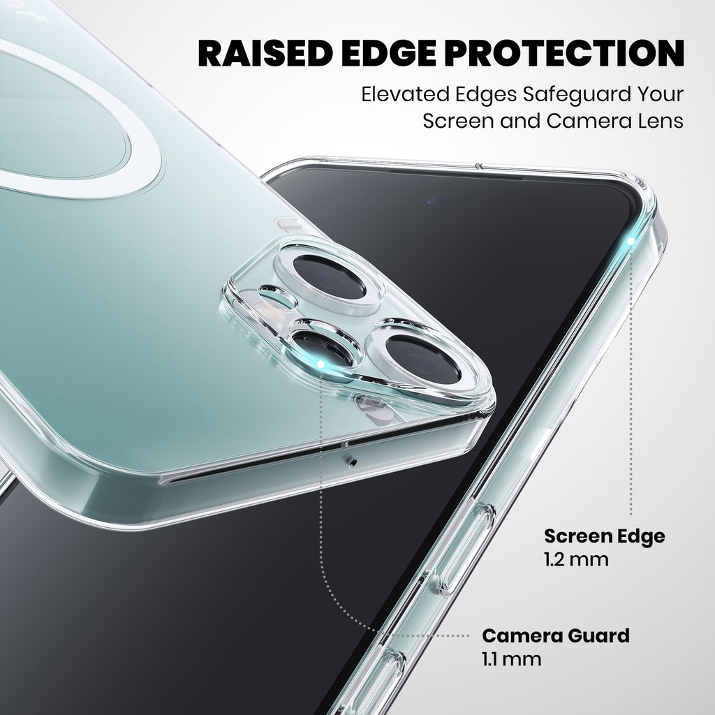 Anti Yellow Magsafe Clear Case for CMF Nothing Phone 1