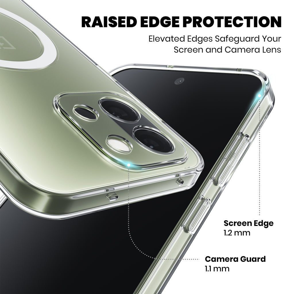 Anti Yellow Magsafe Clear Case for OnePlus 15