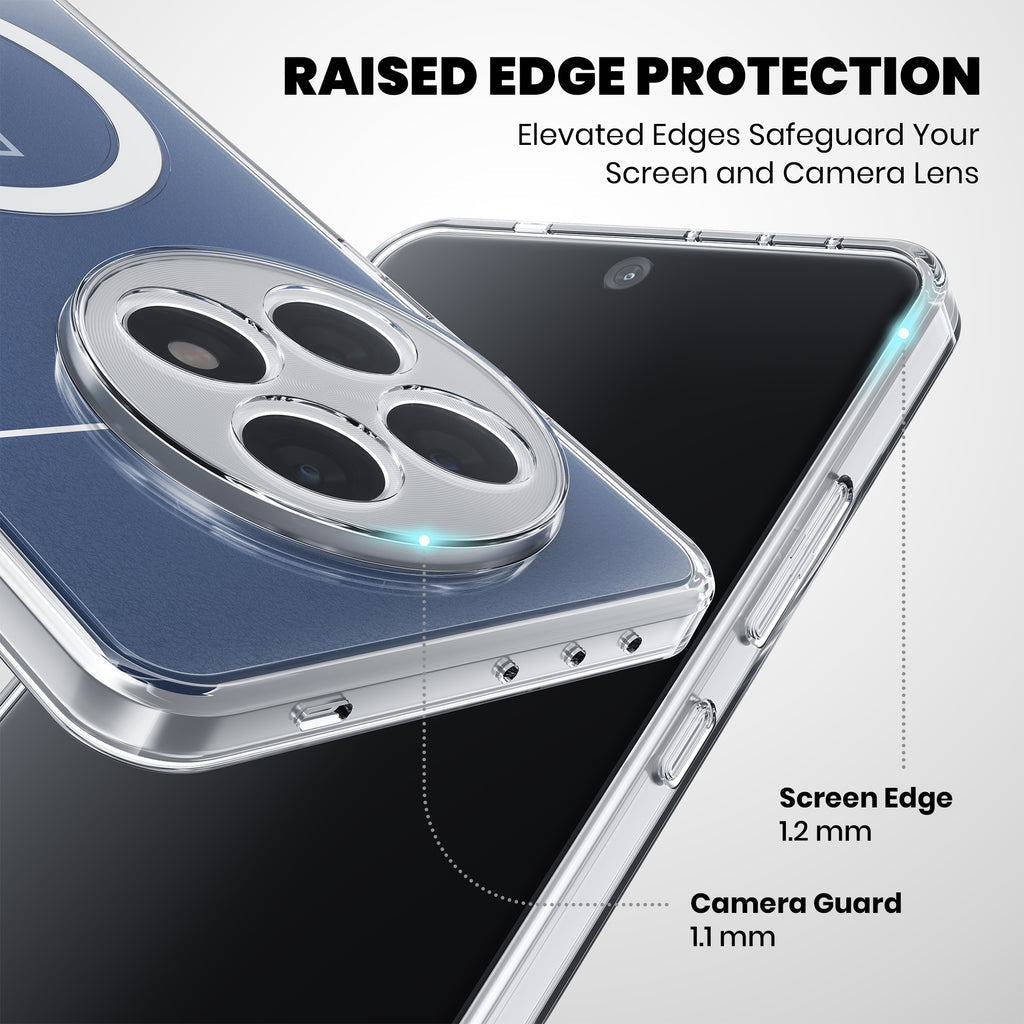 Anti Yellow Magsafe Clear Case for OnePlus 13R