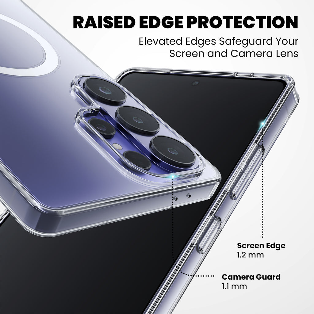 Anti Yellow Magsafe Clear Case for Samsung Galaxy S26 Ultra