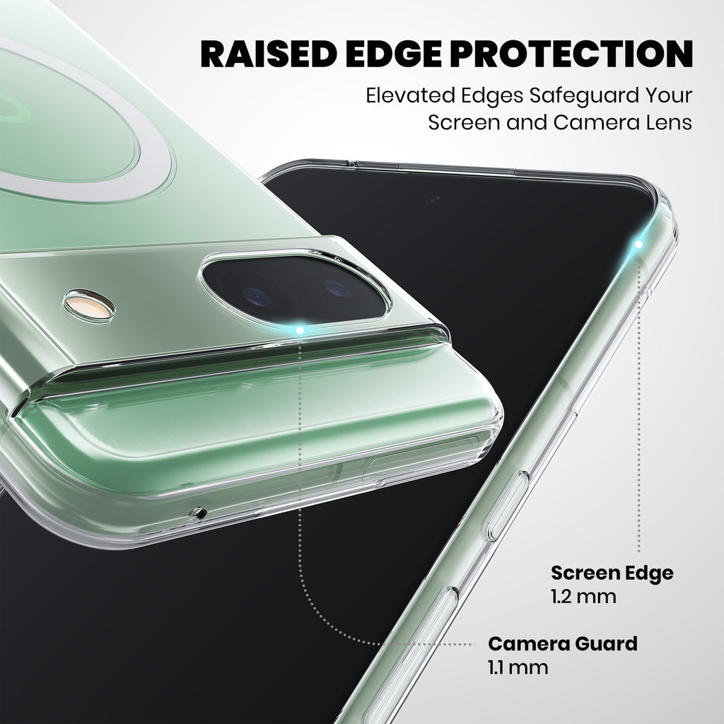 Anti Yellow Magsafe Clear Case for Google Pixel 6a