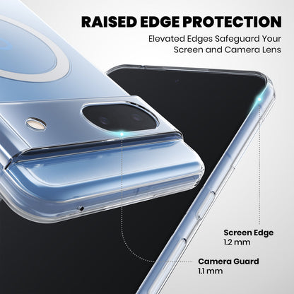 Anti Yellow Magsafe Clear Case for Google Pixel 8A