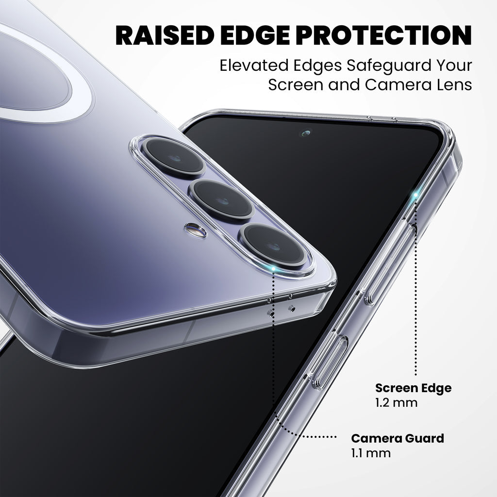 Anti Yellow Magsafe Clear Case for Samsung Galaxy S26 Plus