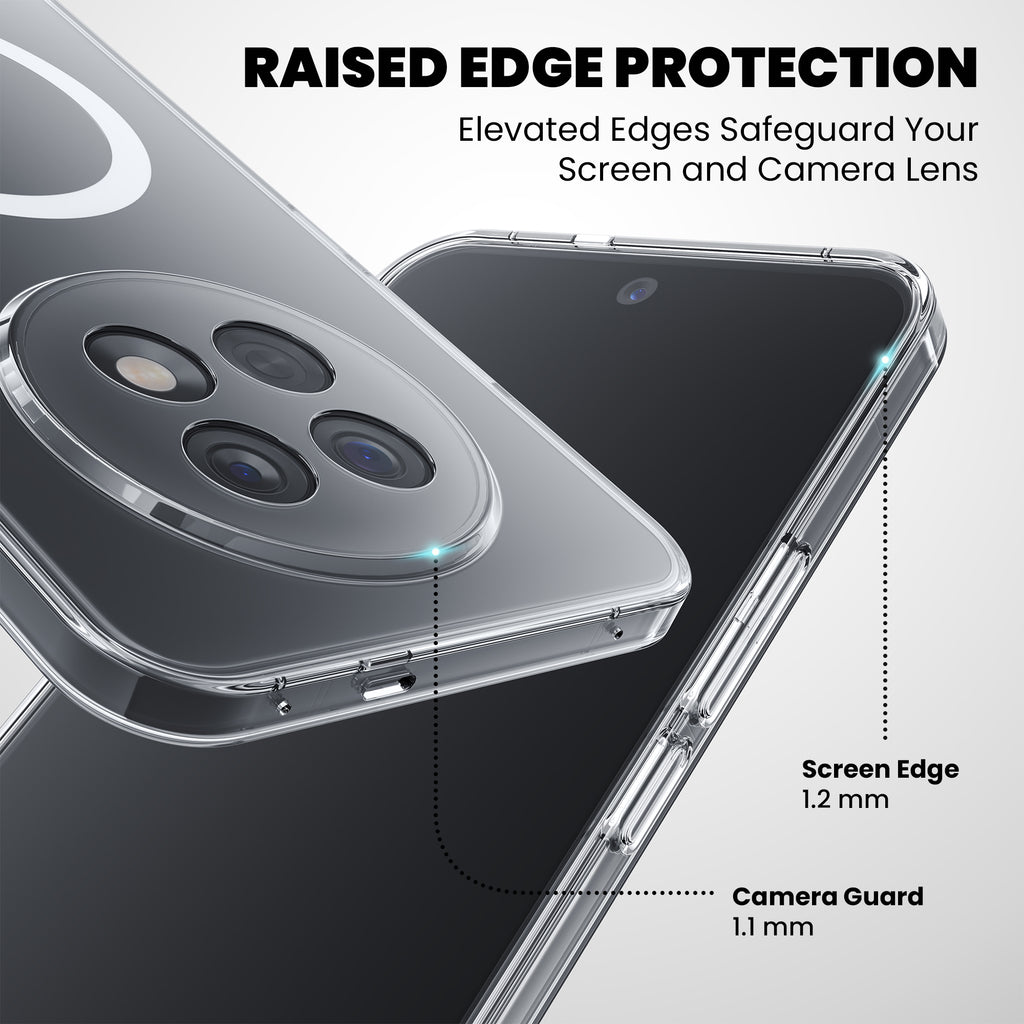 Anti Yellow Magsafe Clear Case for Oppo F29 5G