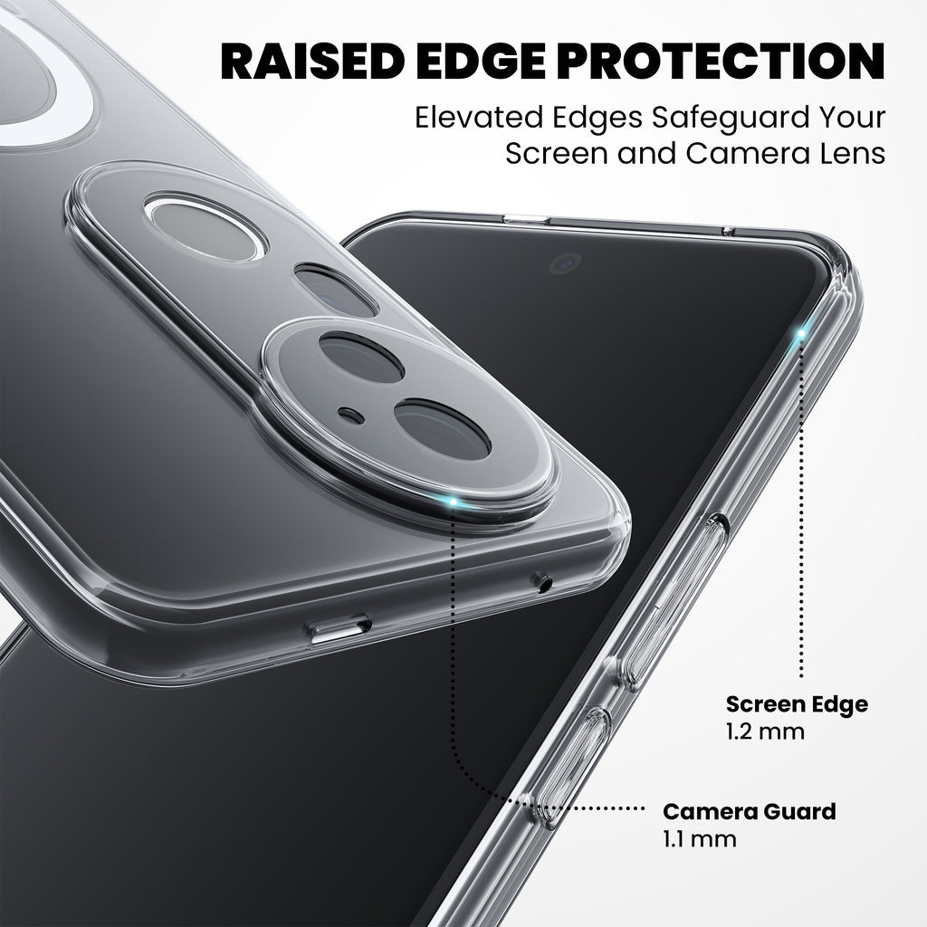 Anti Yellow Magsafe Clear Case for Vivo V50