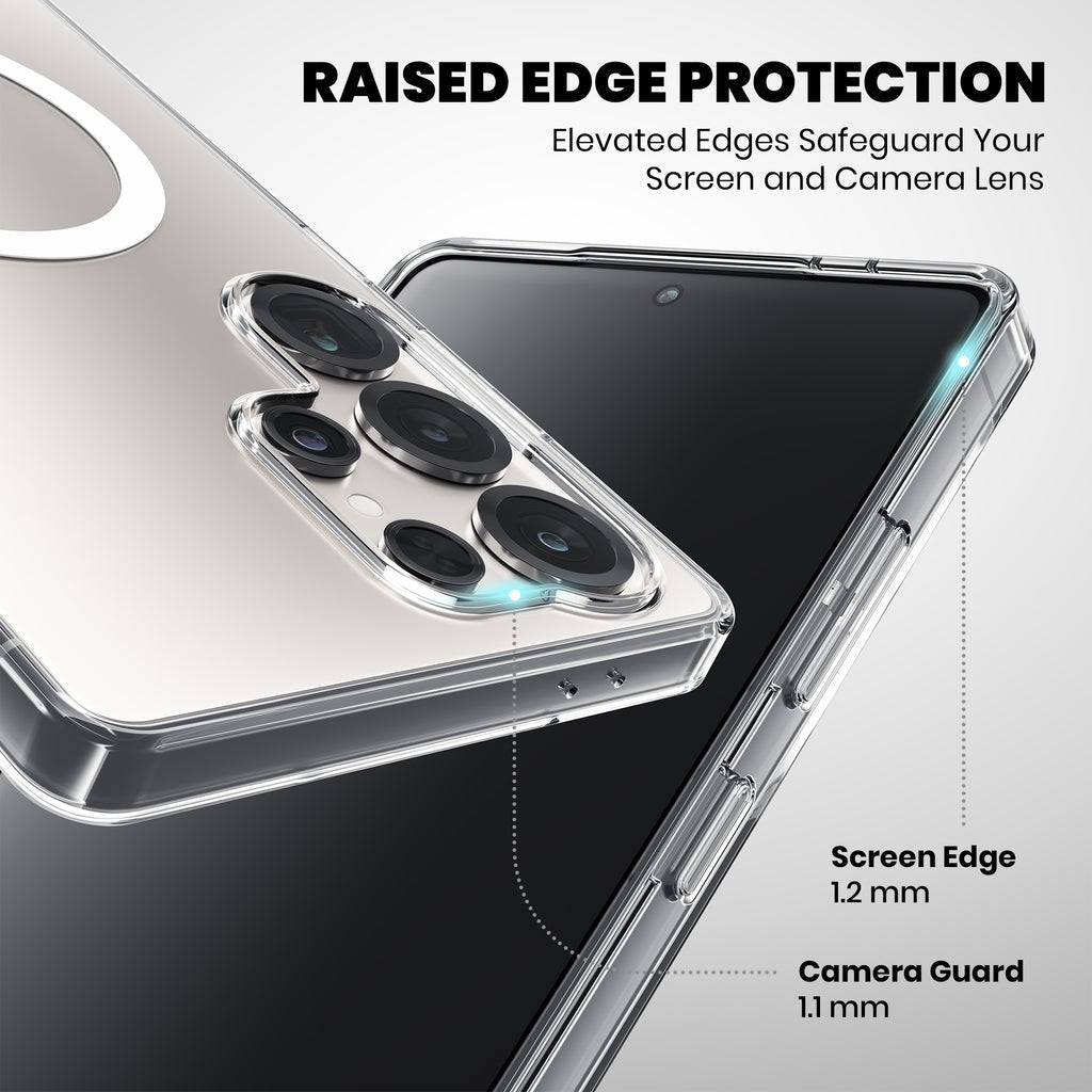 Anti Yellow Magsafe Clear Case for Samsung Galaxy S25 Plus