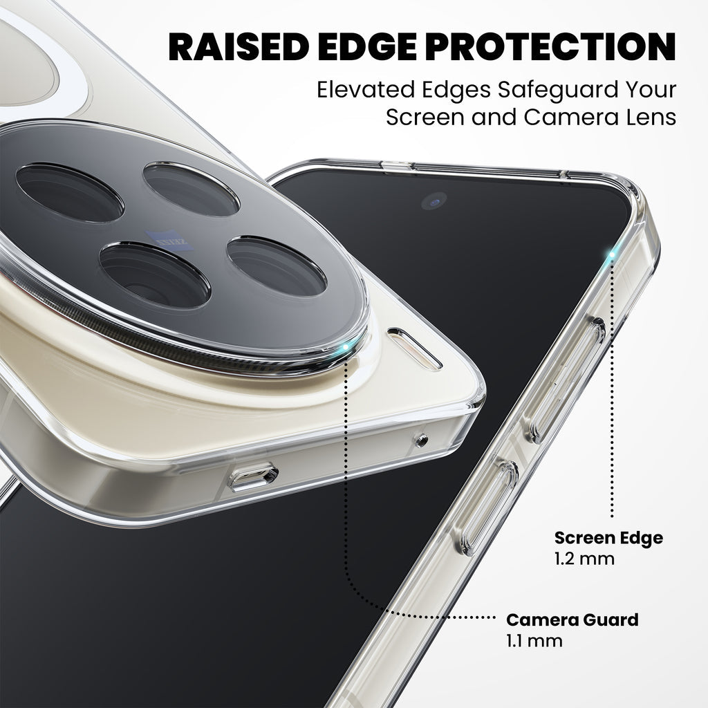 Anti Yellow Magsafe Clear Case for Vivo X300 pro