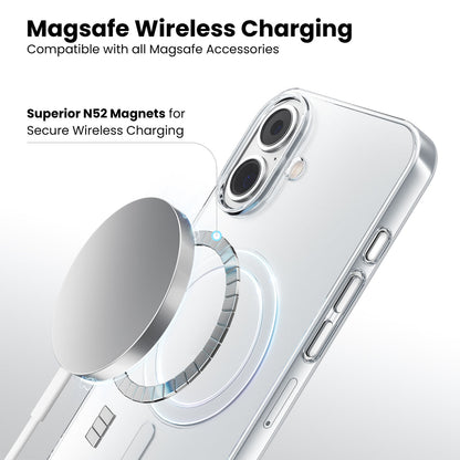 Anti Yellow Magsafe Clear Case for iPhone 17