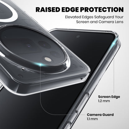 Anti Yellow Magsafe Clear Case for Nothing Phone 3a Pro