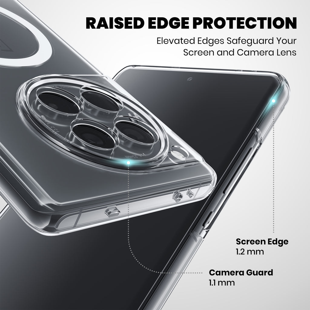 Anti Yellow Magsafe Clear Case for OnePlus 11