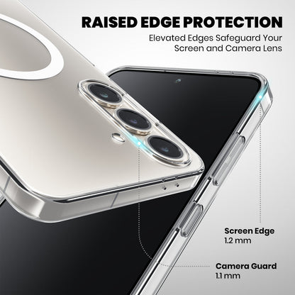 Anti Yellow Magsafe Clear Case for Samsung Galaxy S24 FE