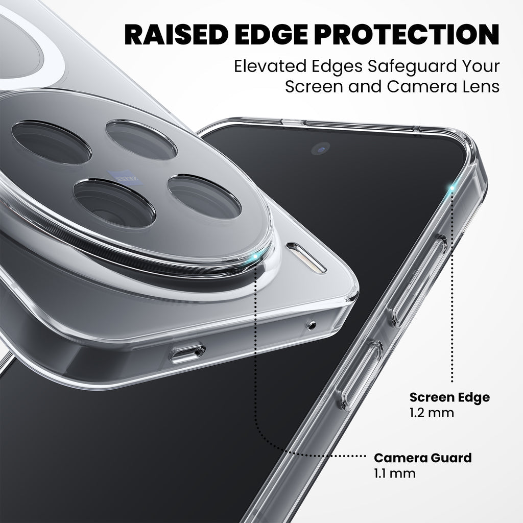 Anti Yellow Magsafe Clear Case for Vivo X200