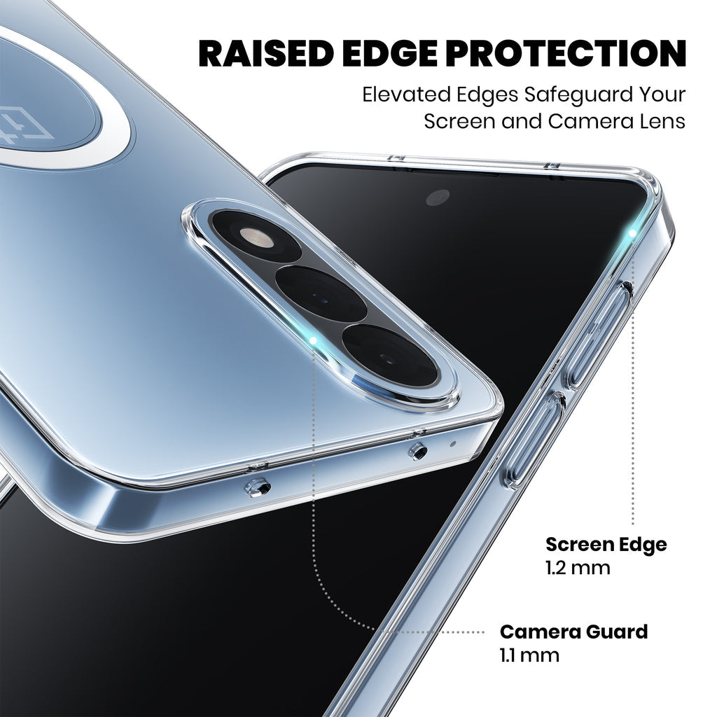 Anti Yellow Magsafe Clear Case for OnePlus Nord CE 5G