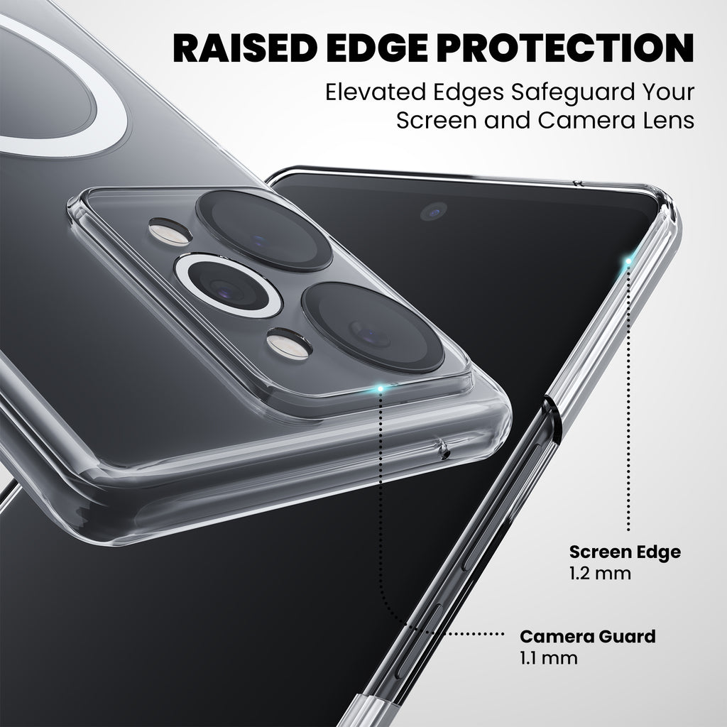 Anti Yellow Magsafe Clear Case for Realme 15 5G