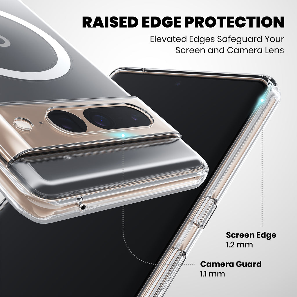 Anti Yellow Magsafe Clear Case for Google Pixel 7 Pro