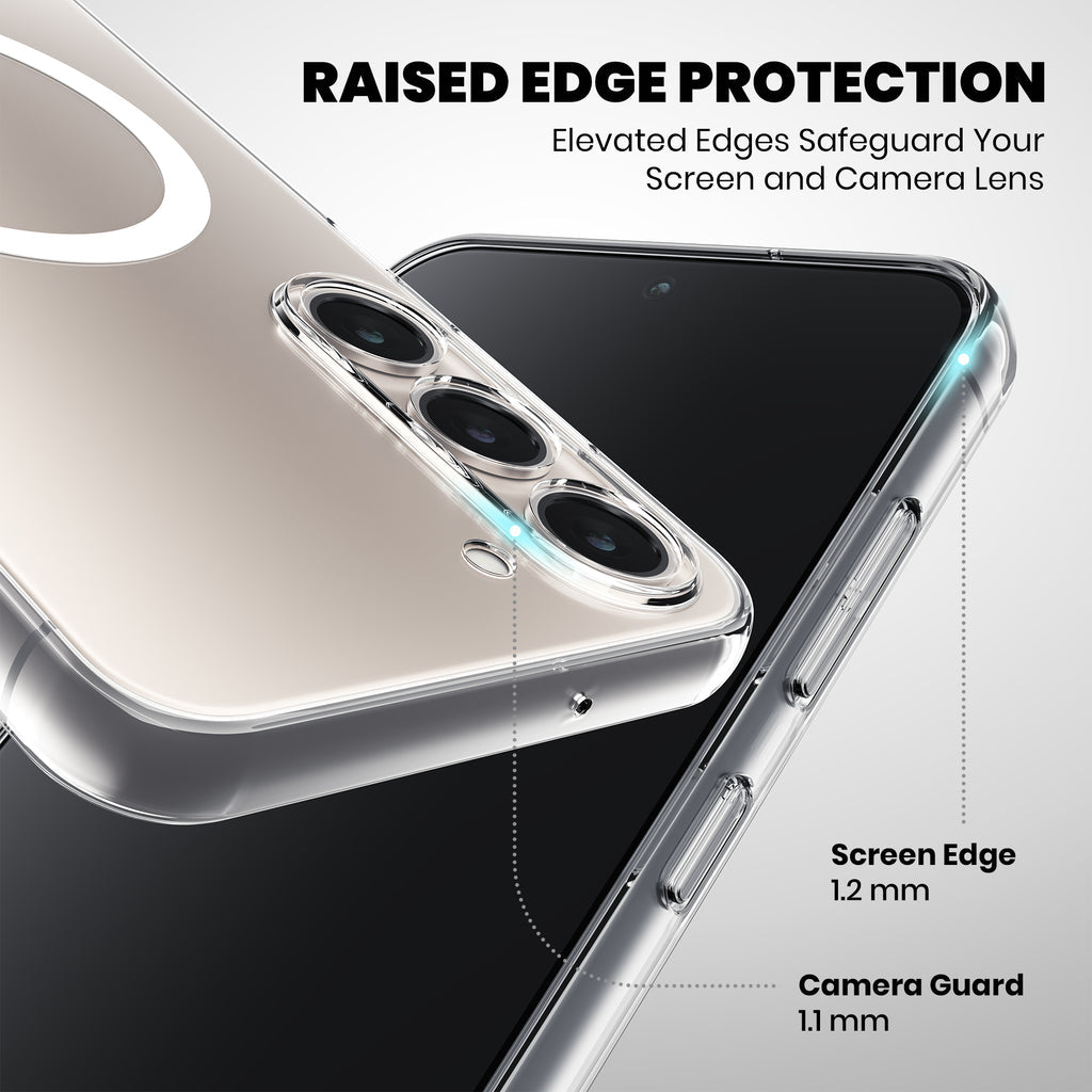 Anti Yellow Magsafe Clear Case for Samsung Galaxy S23 FE