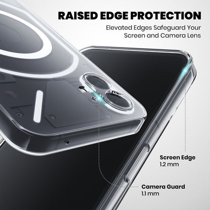 Anti Yellow Magsafe Clear Case for Nothing Phone 1
