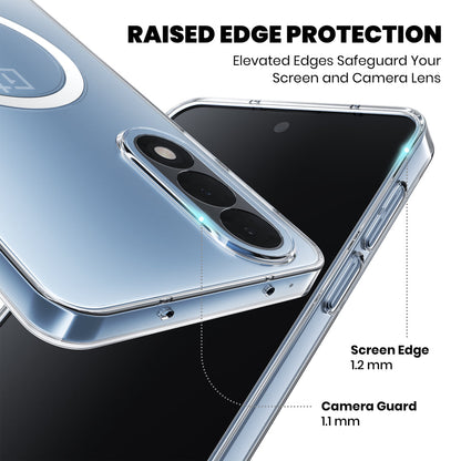 Anti Yellow Magsafe Clear Case for OnePlus Nord 5