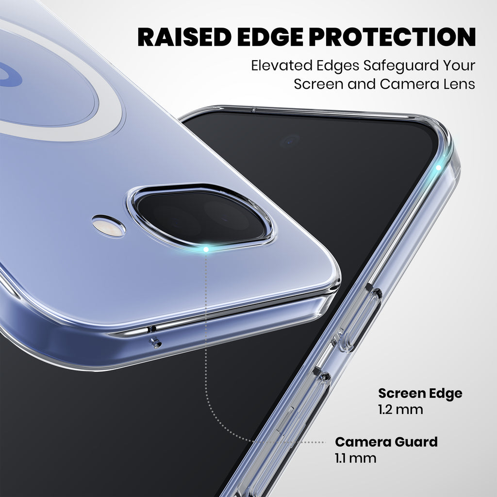 Anti Yellow Magsafe Clear Case for Google Pixel 9A