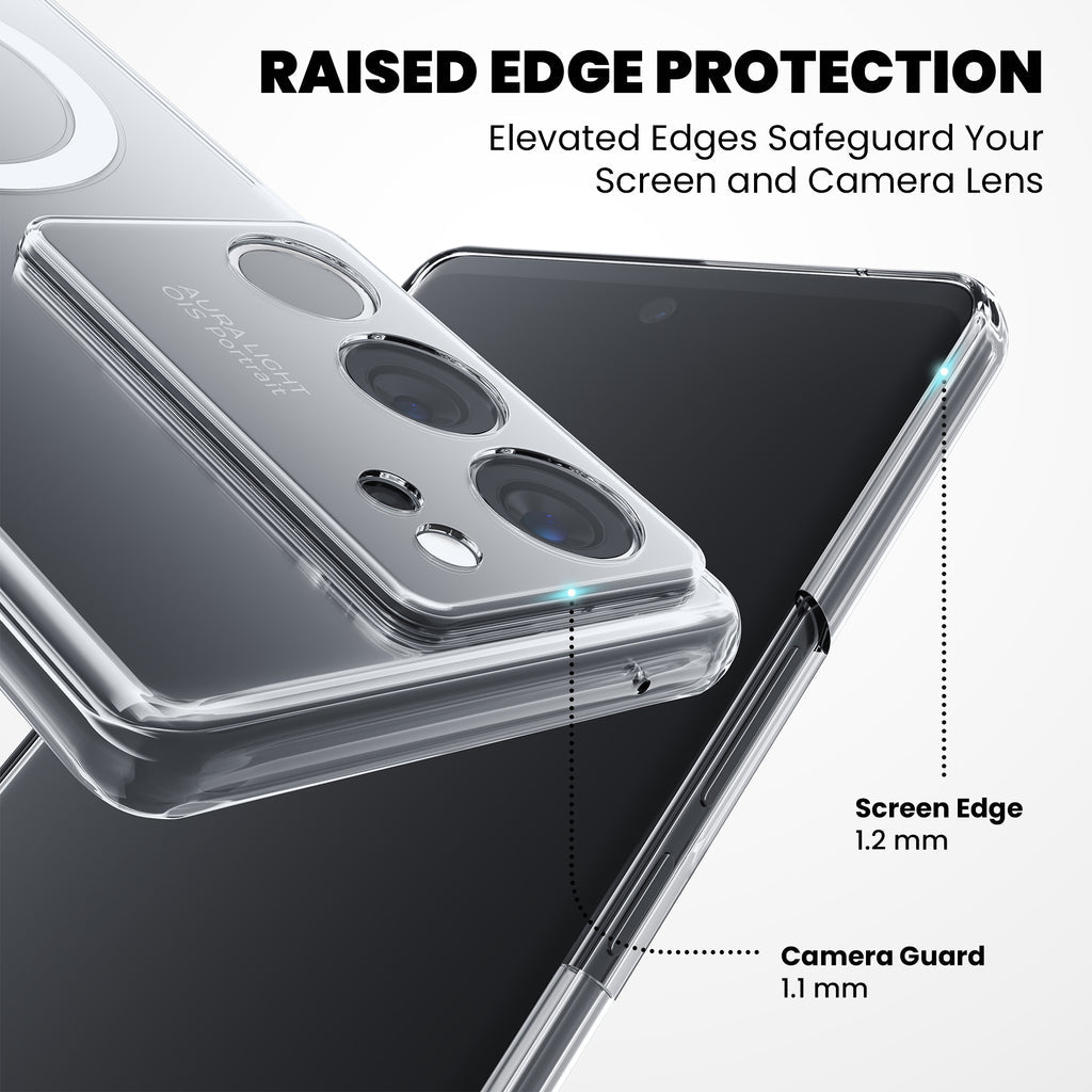 Anti Yellow Magsafe Clear Case for Vivo Y400 Pro
