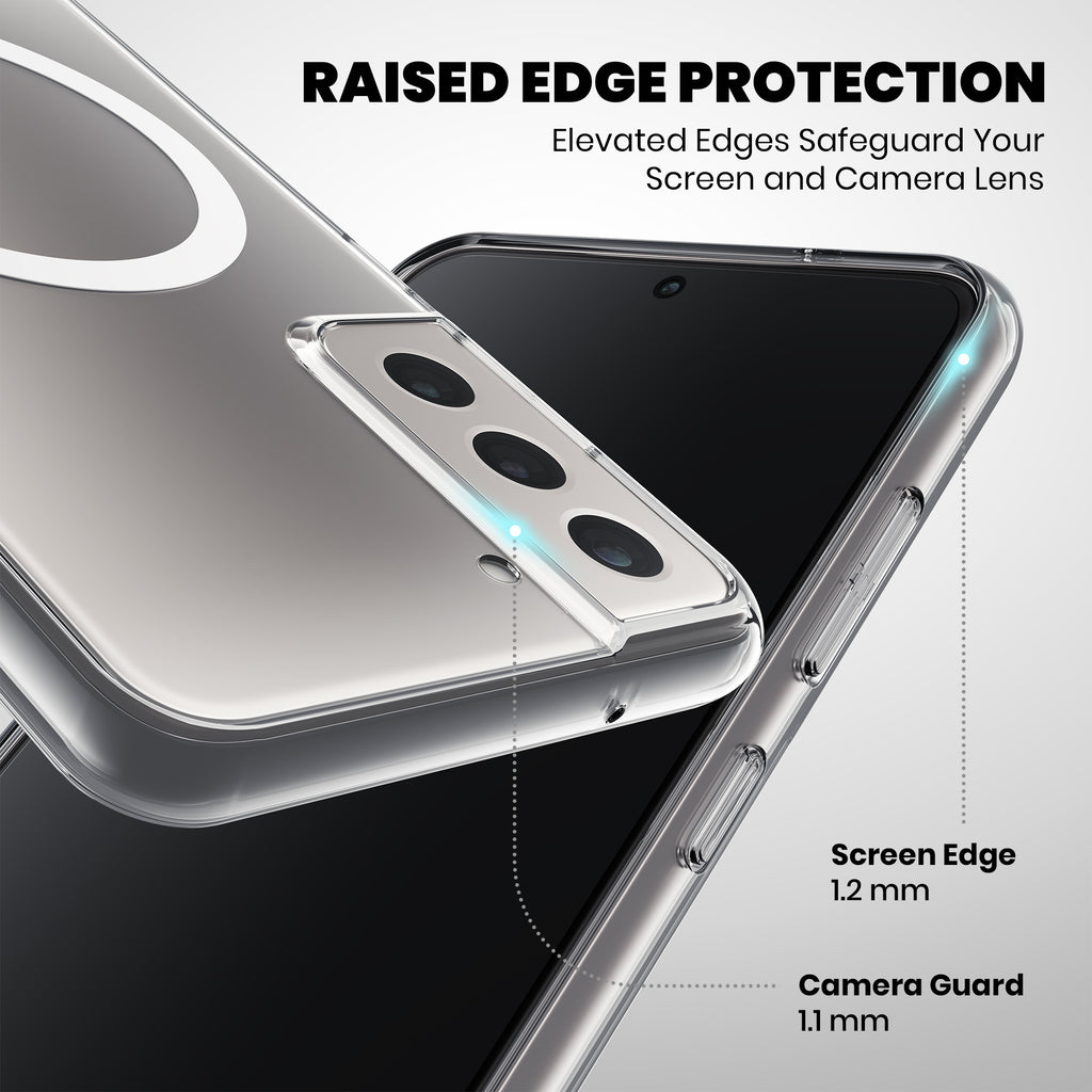Anti Yellow Magsafe Clear Case for Samsung Galaxy S21