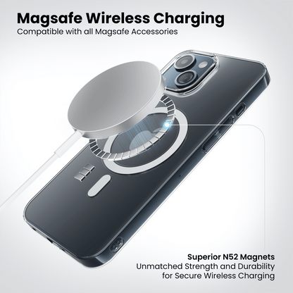 Anti Yellow Magsafe Clear Case for iPhone 12