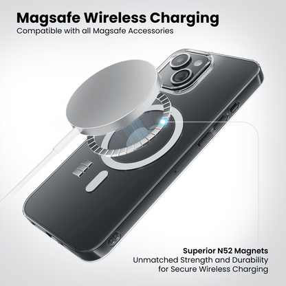 Anti Yellow Magsafe Clear Case for iPhone 14 Plus