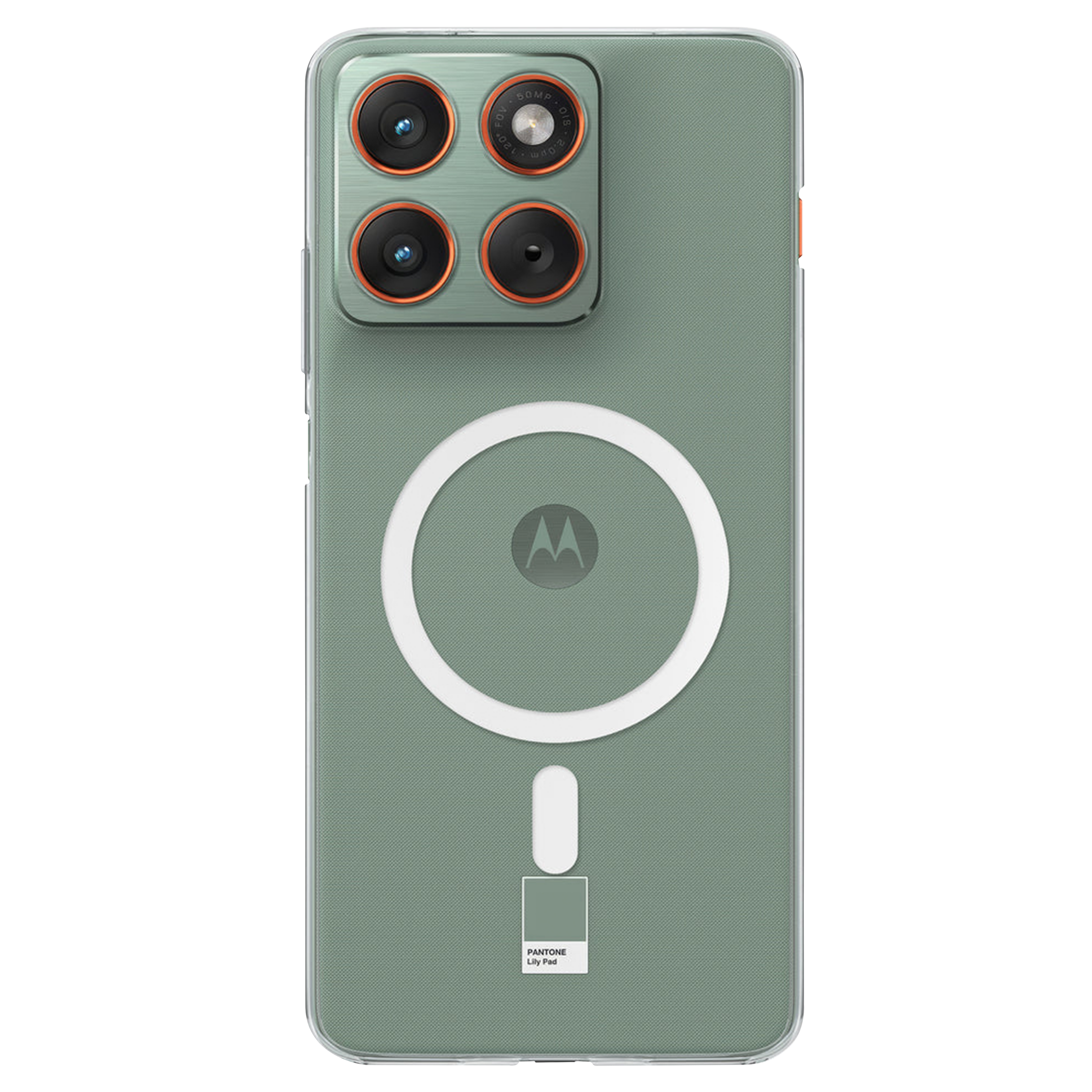 Anti Yellow Magsafe Clear Case for Motorola Edge 70